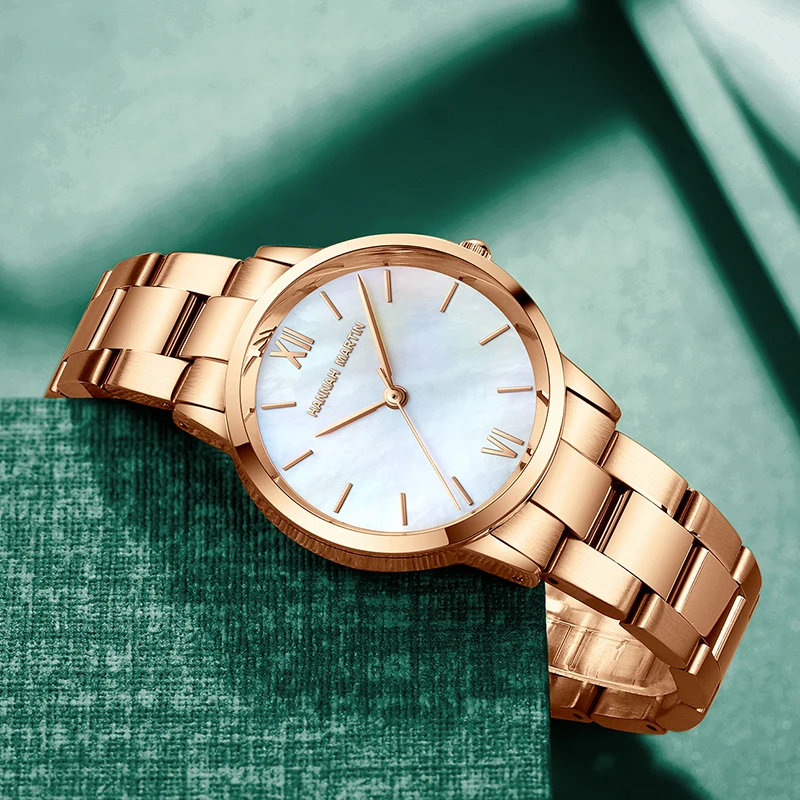 Hannah Martin Women’s Rose Gold Watch