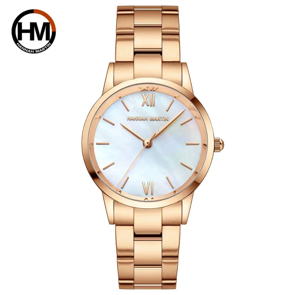 Hannah Martin Women’s Rose Gold Watch