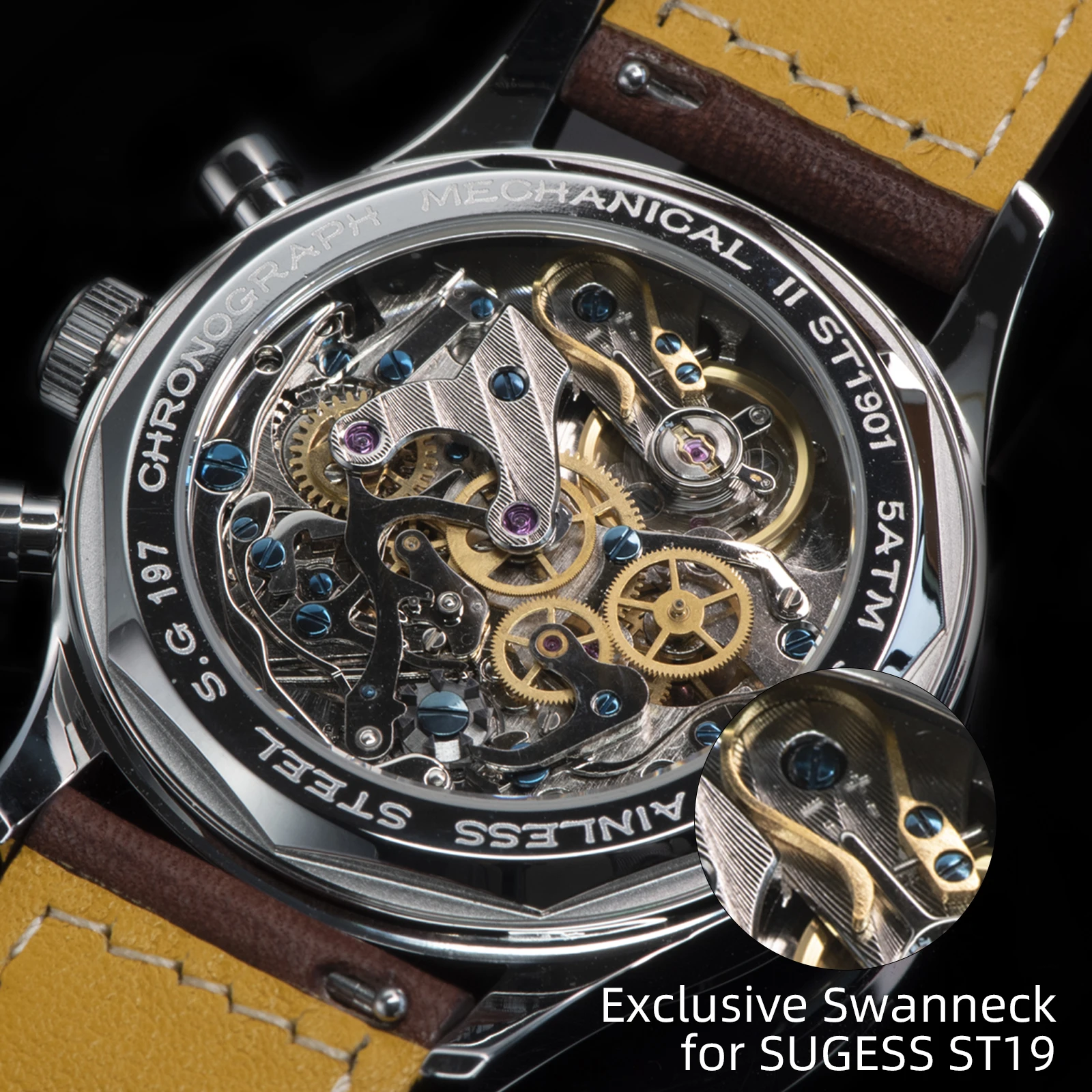 Sugess ST19 1963 Racing Chronograph Watch