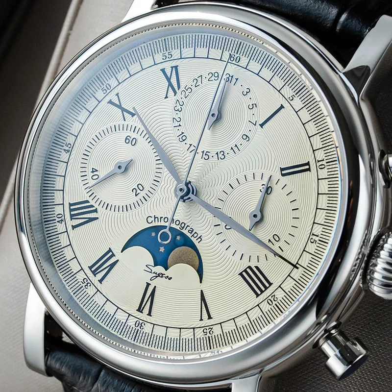 Sugess ST1908 Swanneck Chronograph Watch