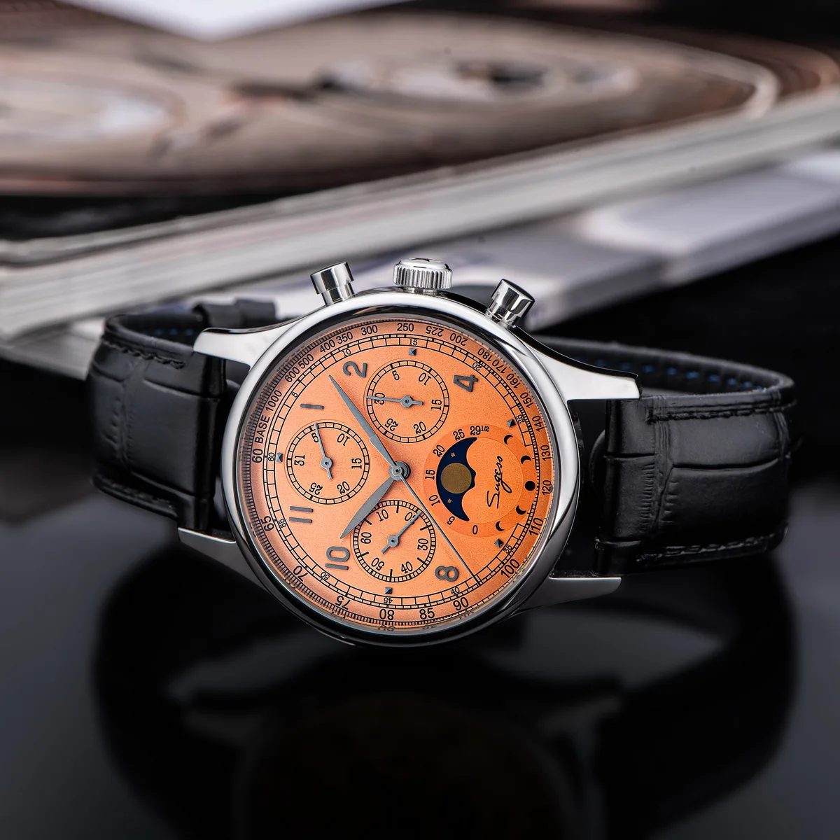 Sugess S398-2 Chronograph Moonphase Watch