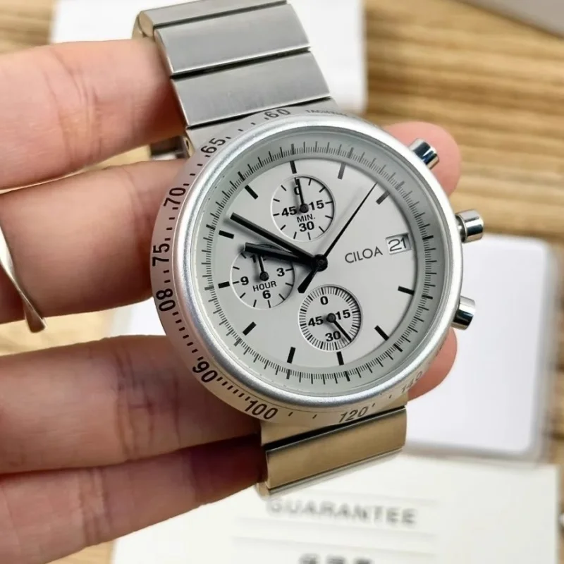 CILOA Big Dial Vintage Watch for Men