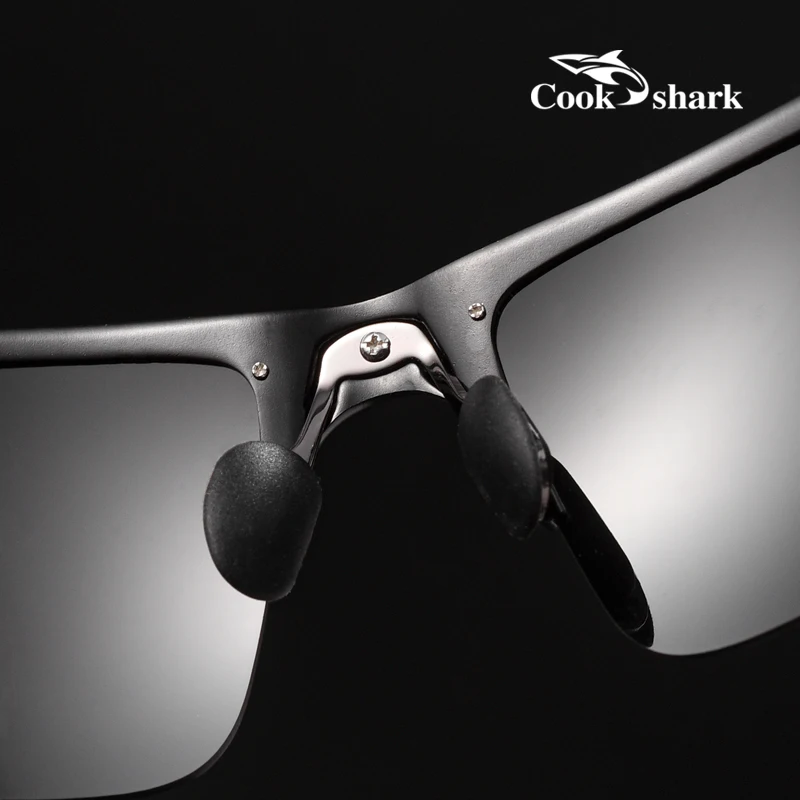 Cook shark Polarized Photochromic Sunglasses
