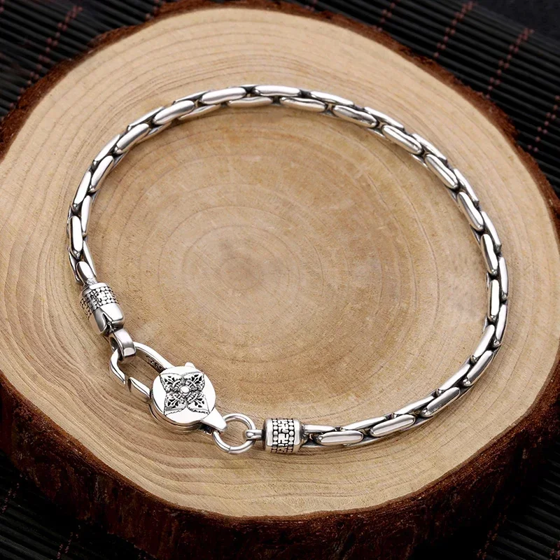 Aether Link - Polished Stainless Steel Bracelets