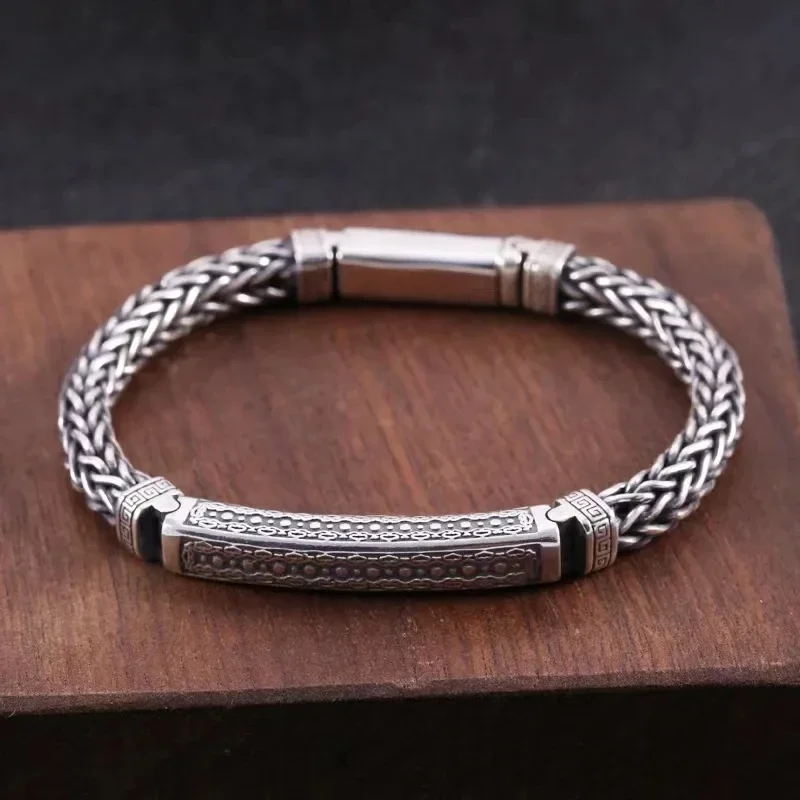 Aether Link - Polished Stainless Steel Bracelets