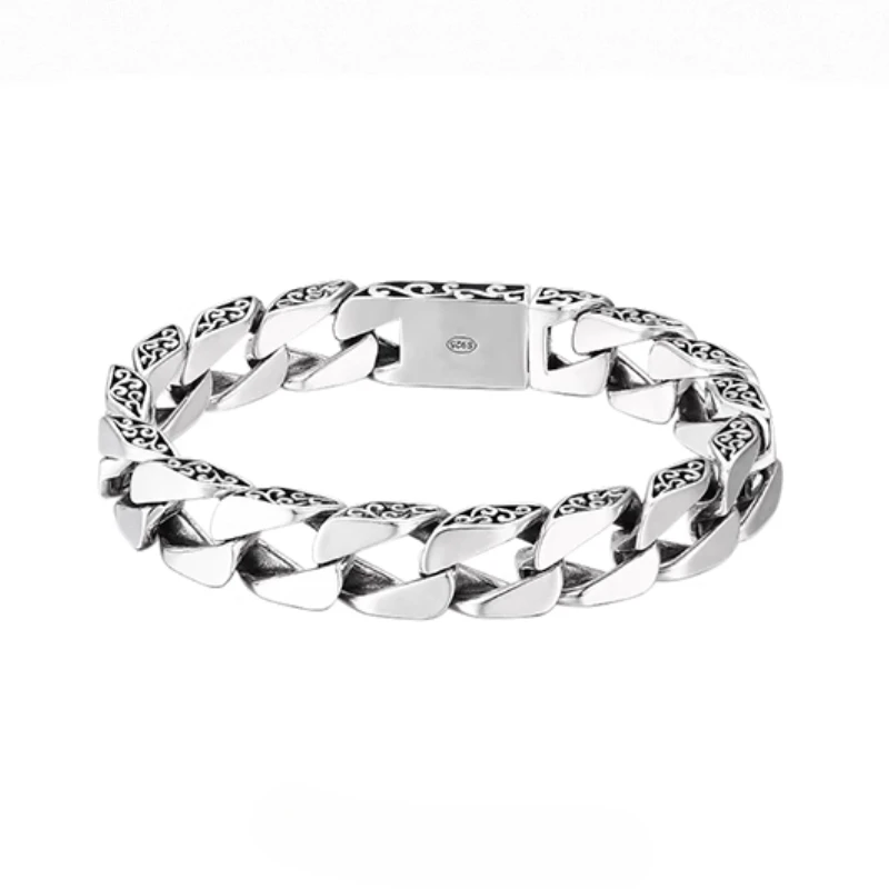 Gothic Sovereign 925 Silver Bracelet