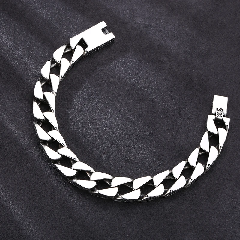 Gothic Sovereign 925 Silver Bracelet