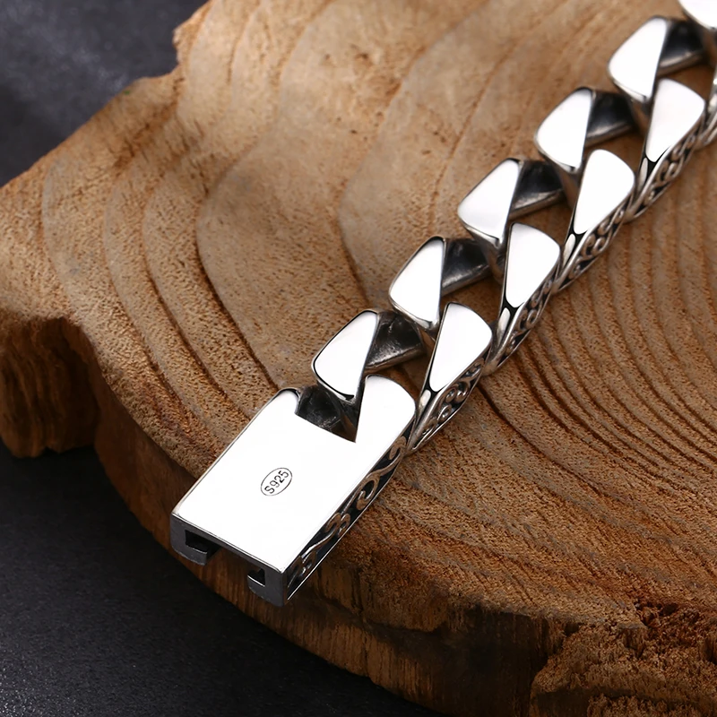 Gothic Sovereign 925 Silver Bracelet