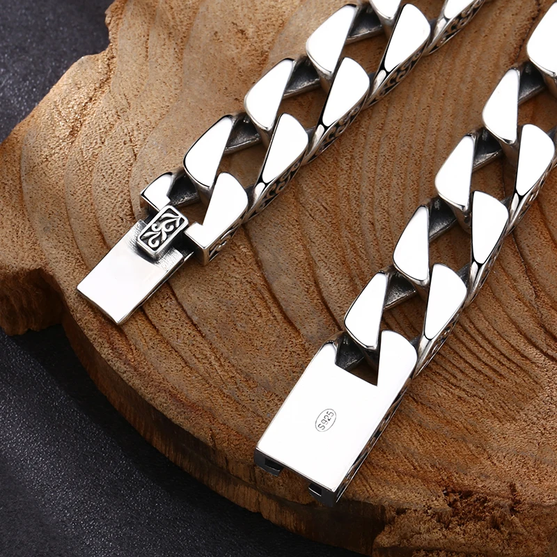 Gothic Sovereign 925 Silver Bracelet