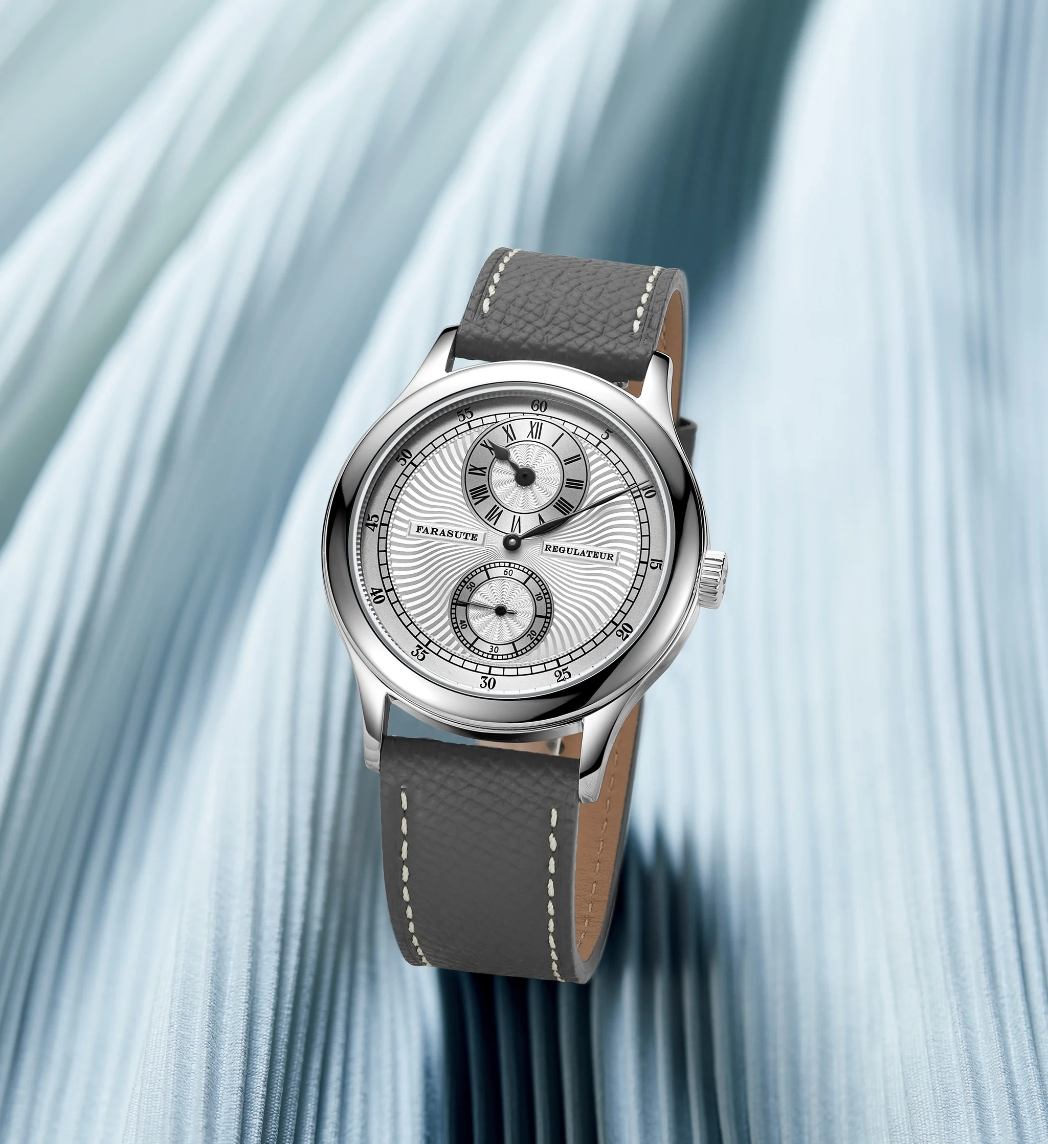 FARASUTE 39mm Manual Regulateur Watch