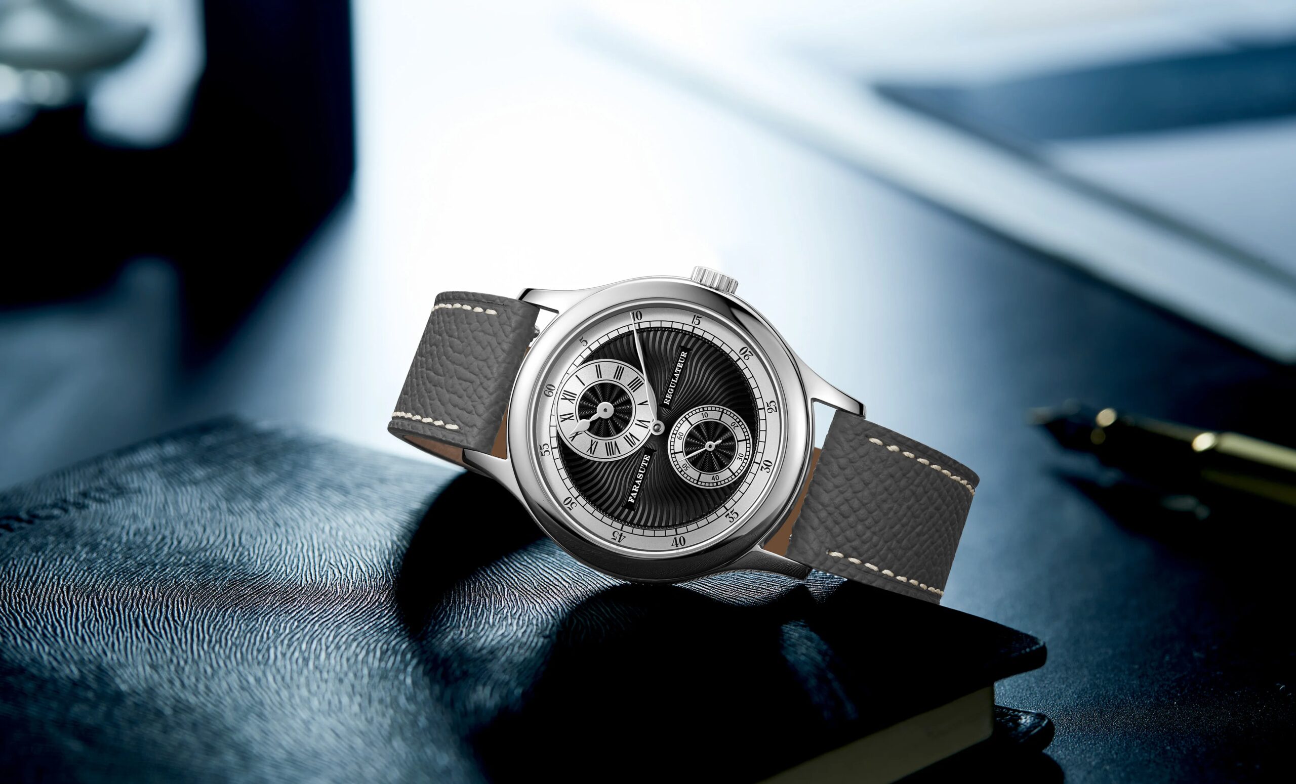 FARASUTE 39mm Manual Regulateur Watch