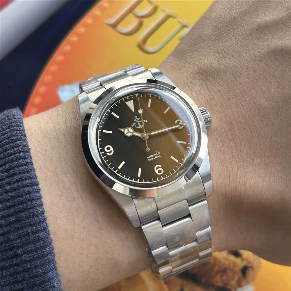 Hruodland F029 36mm NH38 Automatic Watch