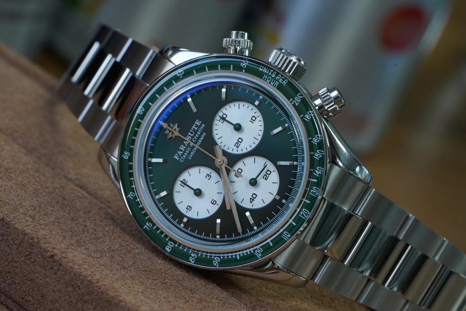 FARASUTE Trackmaster I 39mm Automatic Chrono