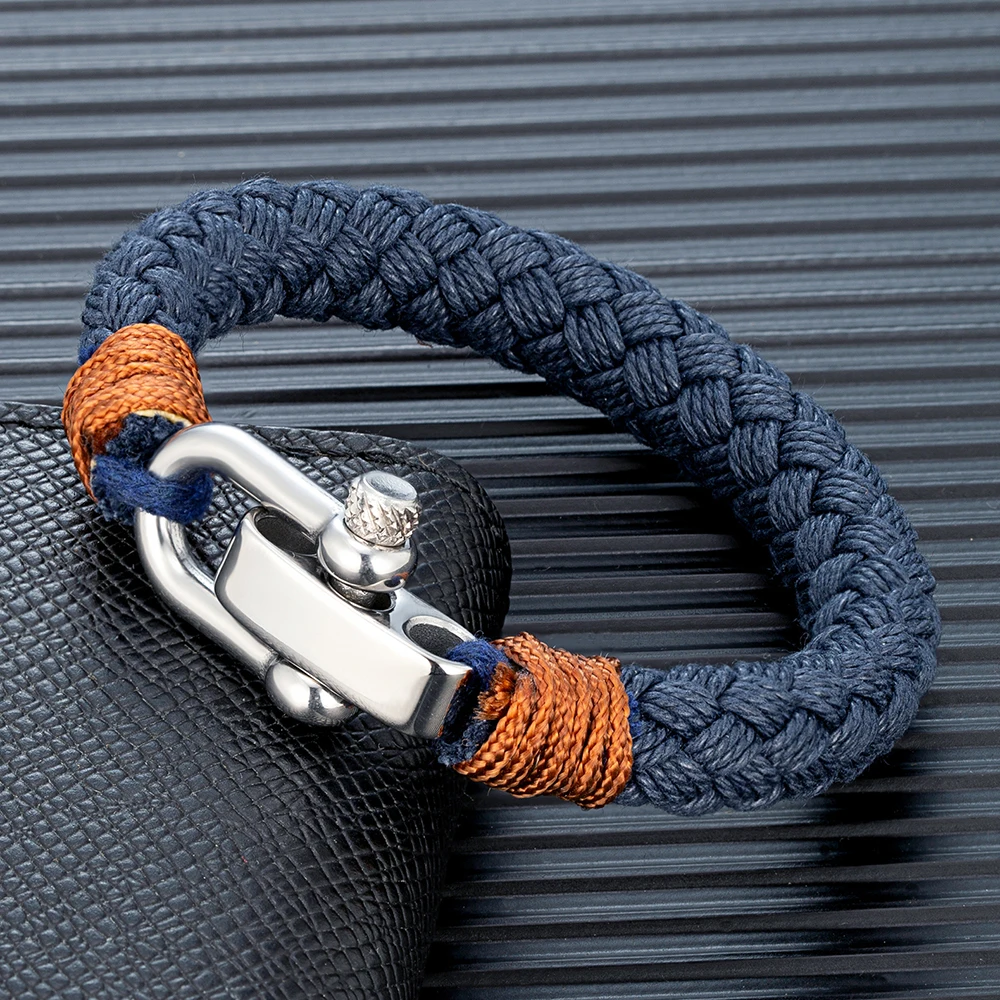 Harbor Chain™ Series – Nautical Rope Bracelet