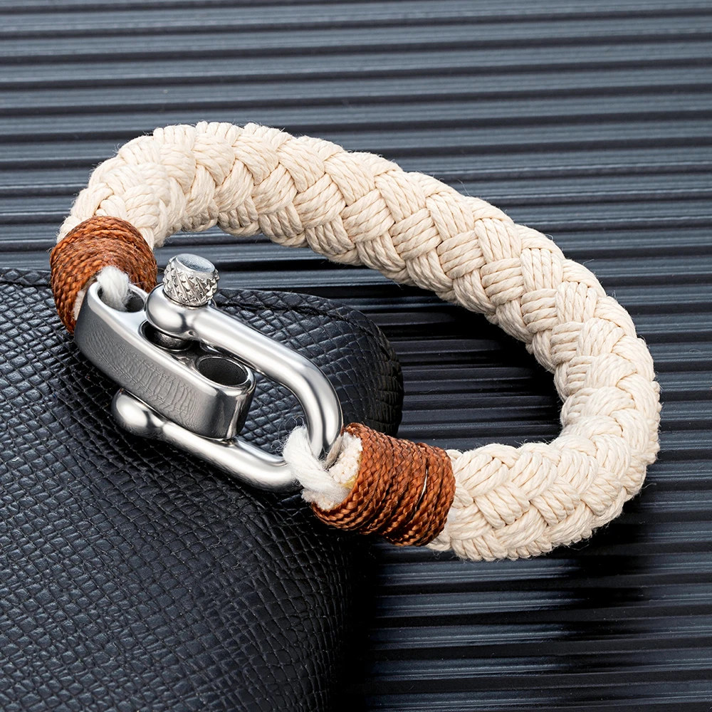 Harbor Chain™ Series – Nautical Rope Bracelet