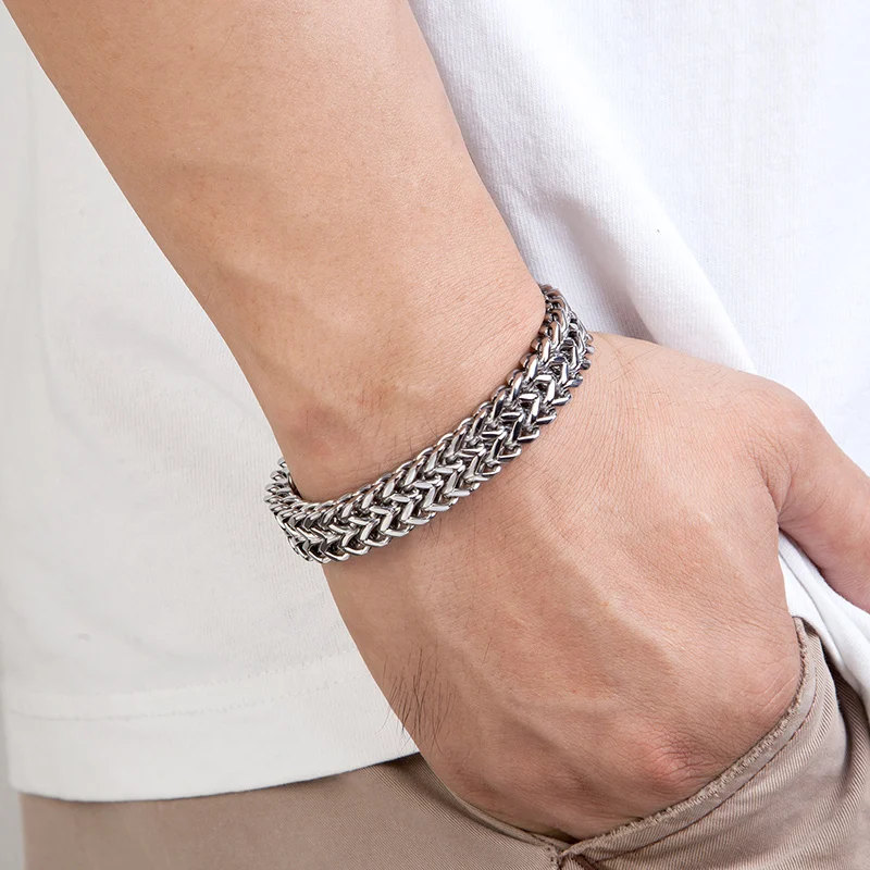 Ironweave™ Series – Cuban Link Stainless Steel Bracelet