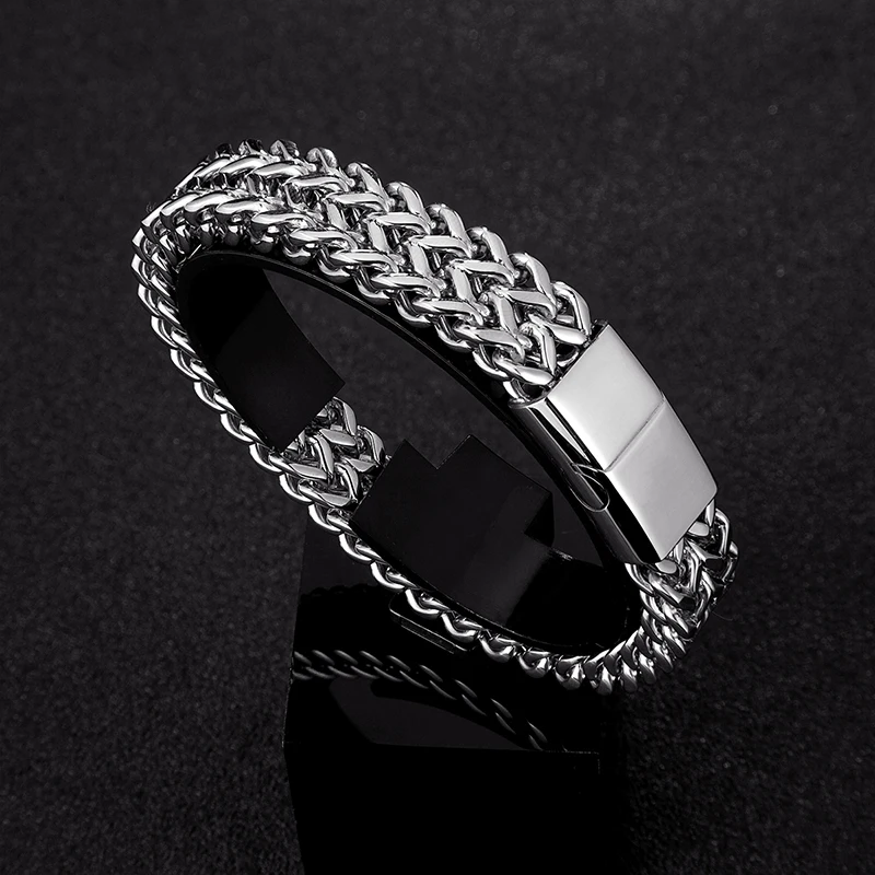 Ironweave™ Series – Cuban Link Stainless Steel Bracelet