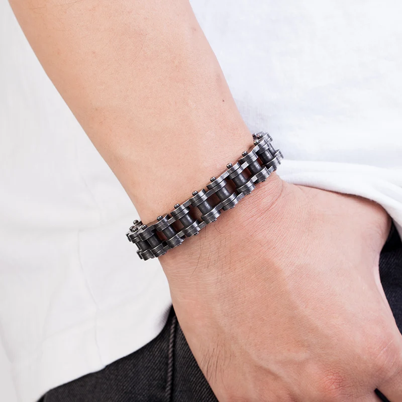 Geargrip Series – Heavy-Duty Bike Chain Bracelet