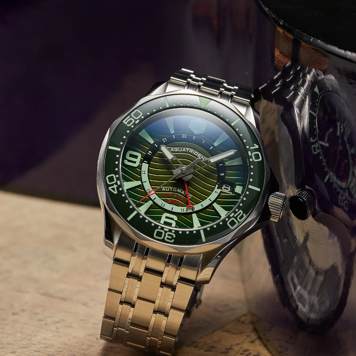 Aquatrident 2025 GMT Automatic Watch