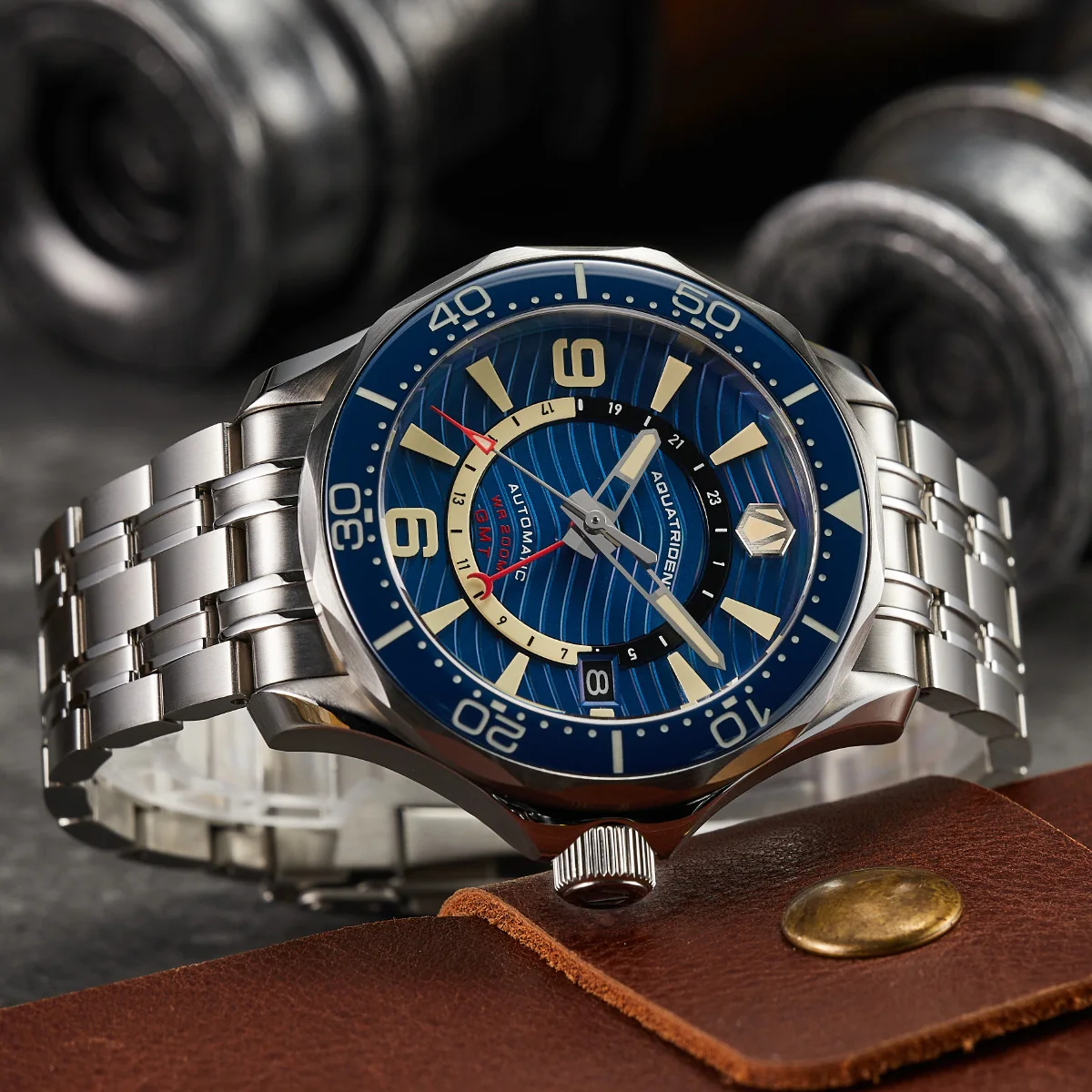 Aquatrident 2025 GMT Automatic Watch