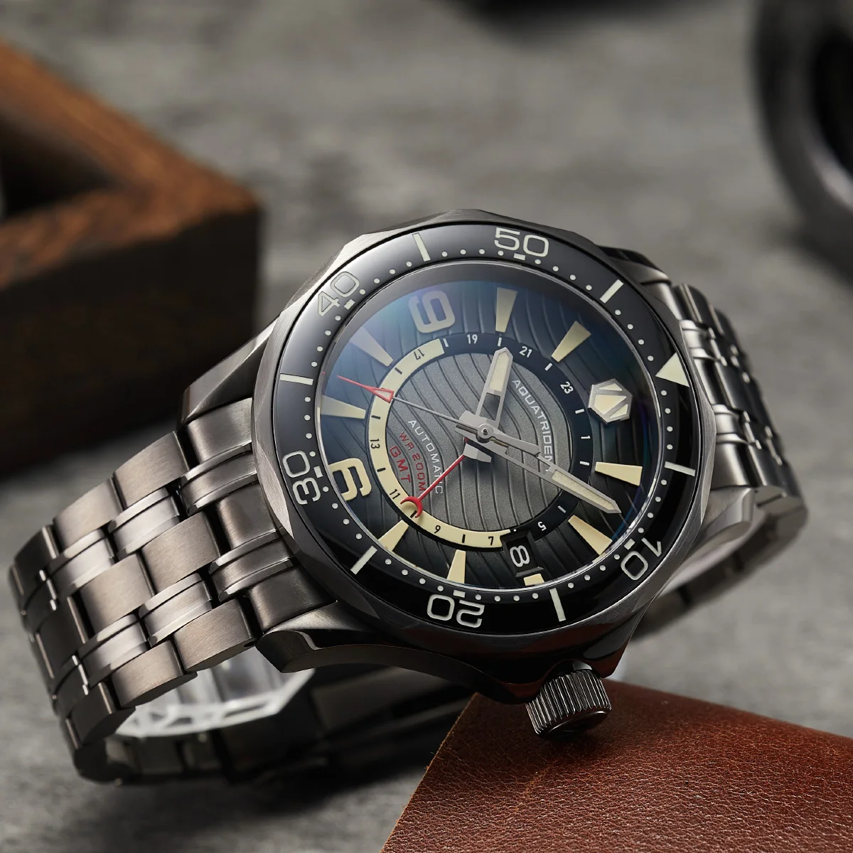 Aquatrident 2025 GMT Automatic Watch