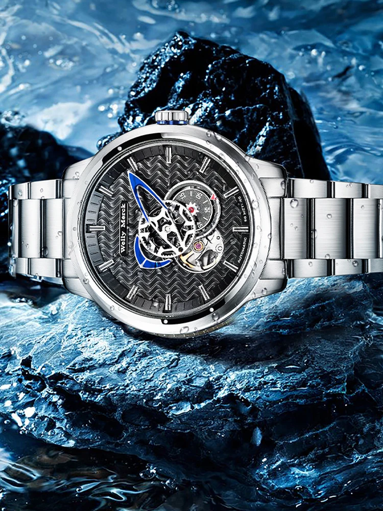 WM Blue Whale Ocean Series Automatic Watch