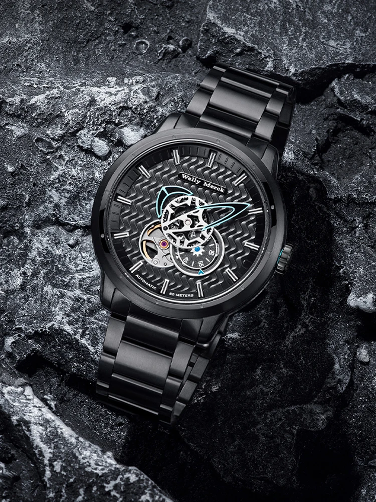 WM Blue Whale Ocean Series Automatic Watch