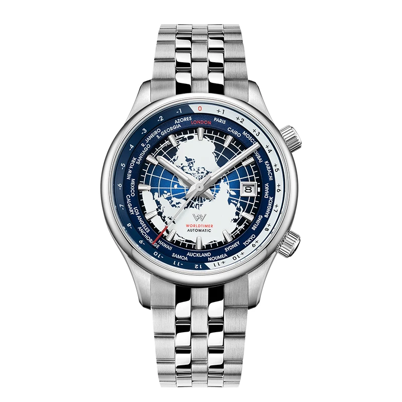 Welly Merck WM057 Worldtimer Automatic Watch
