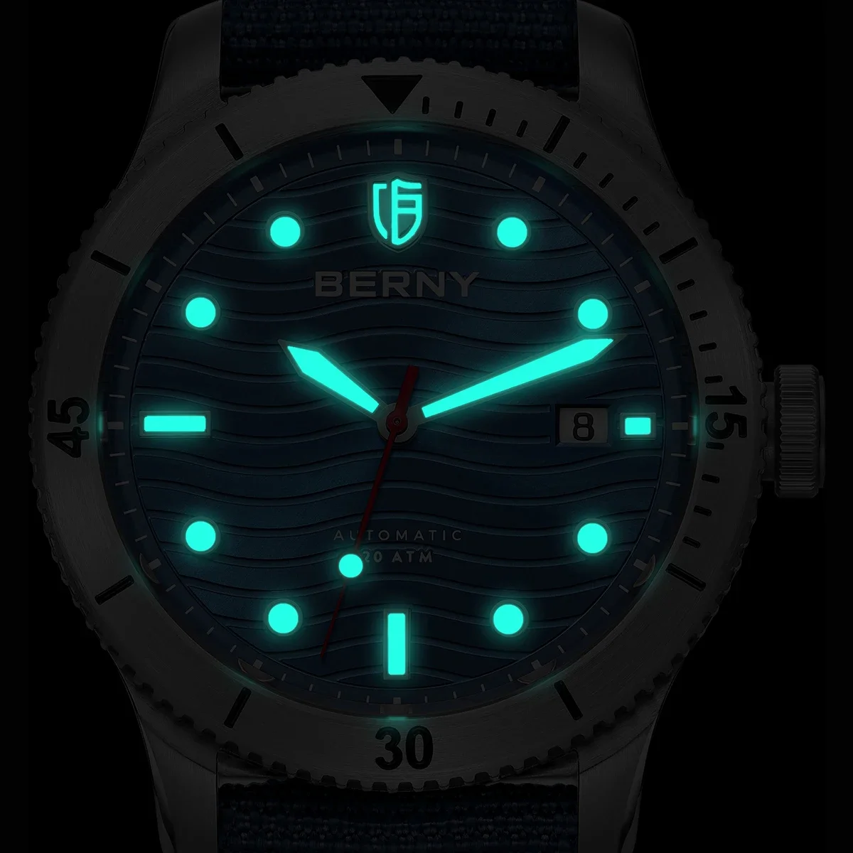 BERNY AM134MR Automatic Diver Watch