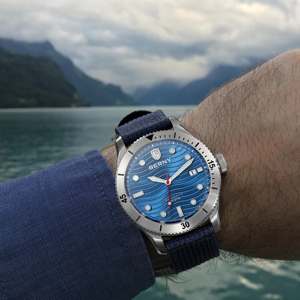 BERNY AM134MR Automatic Diver Watch