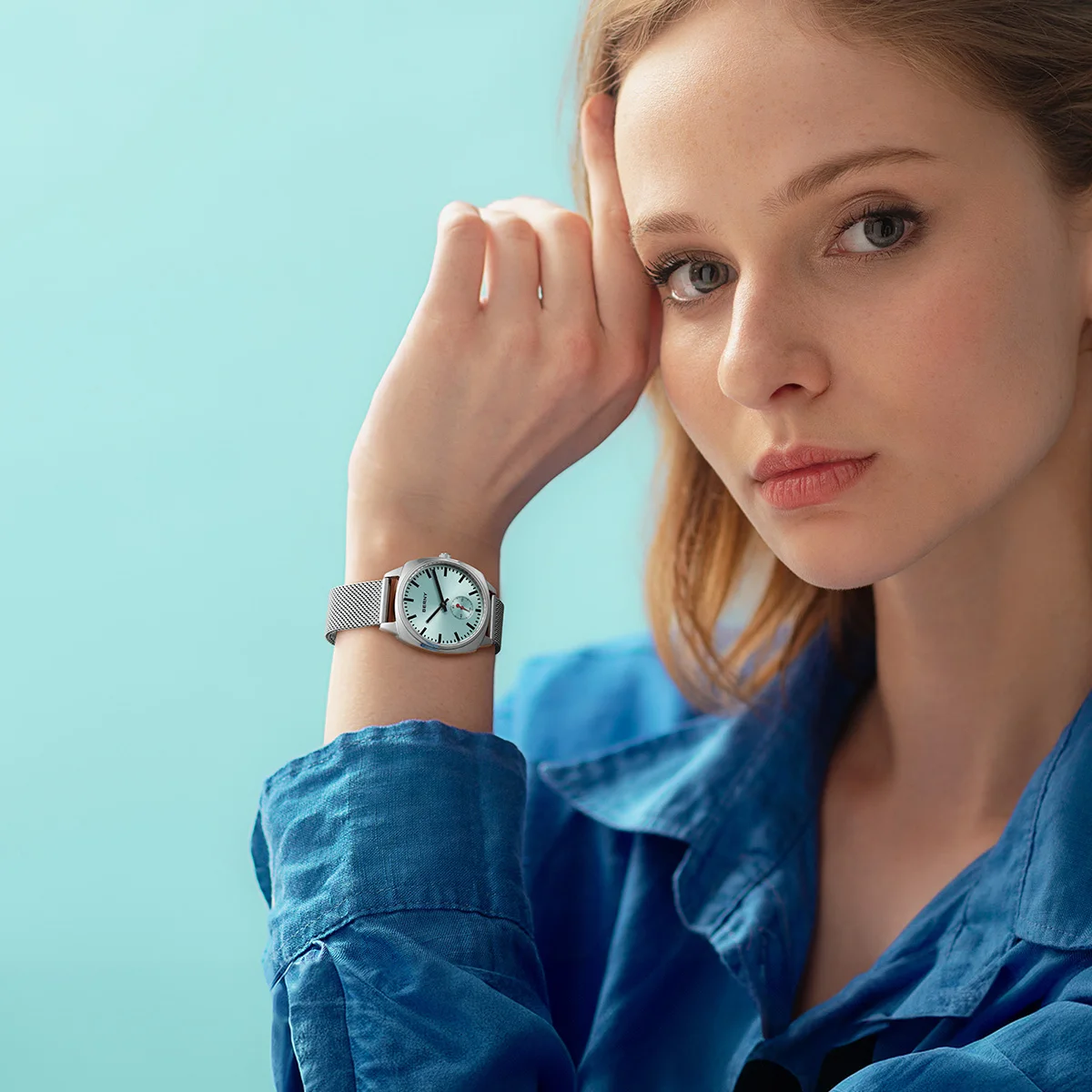 BERNY 2715L Railway Watch – Ladies Quartz Casual