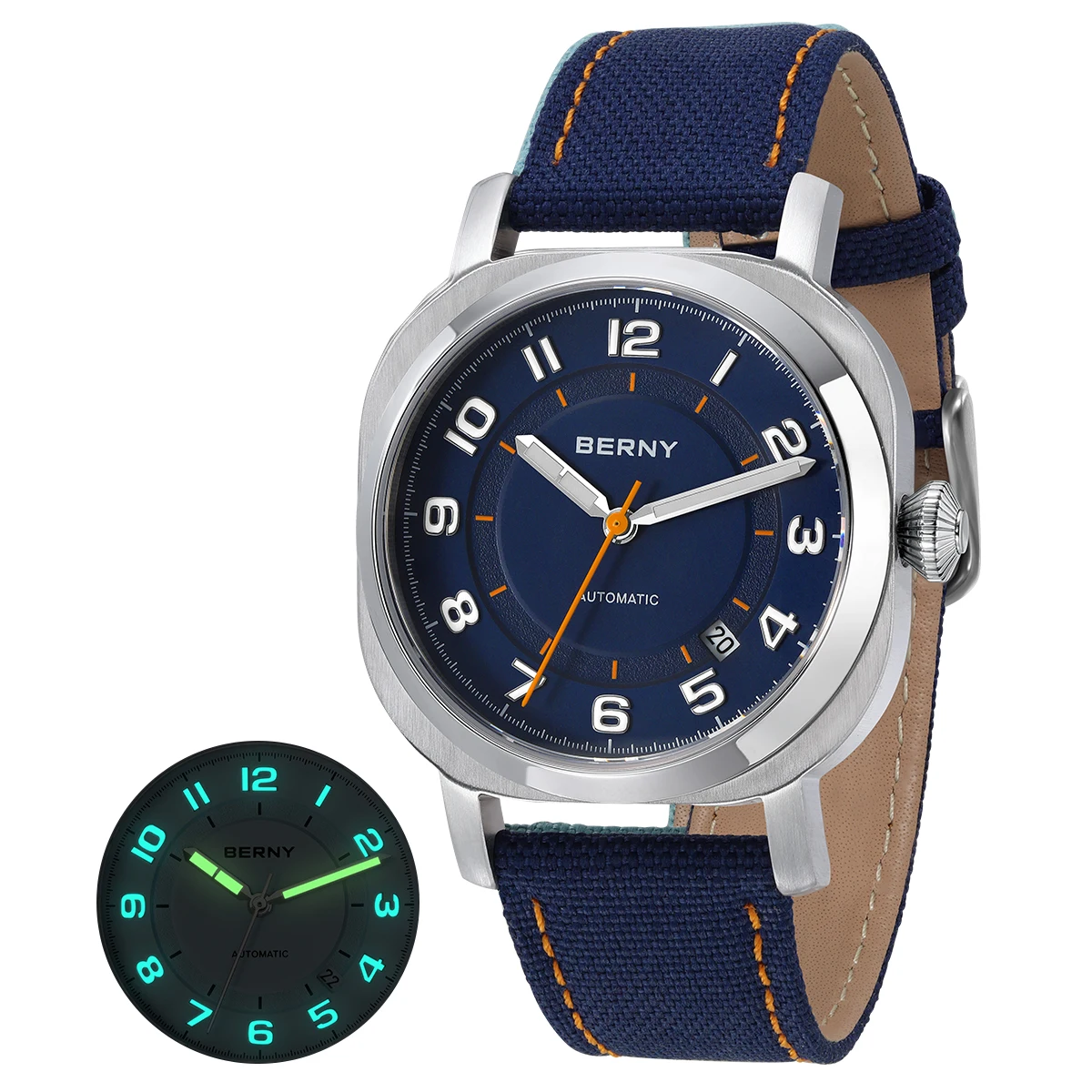  BERNY AM133V Cushion Automatic Watch
