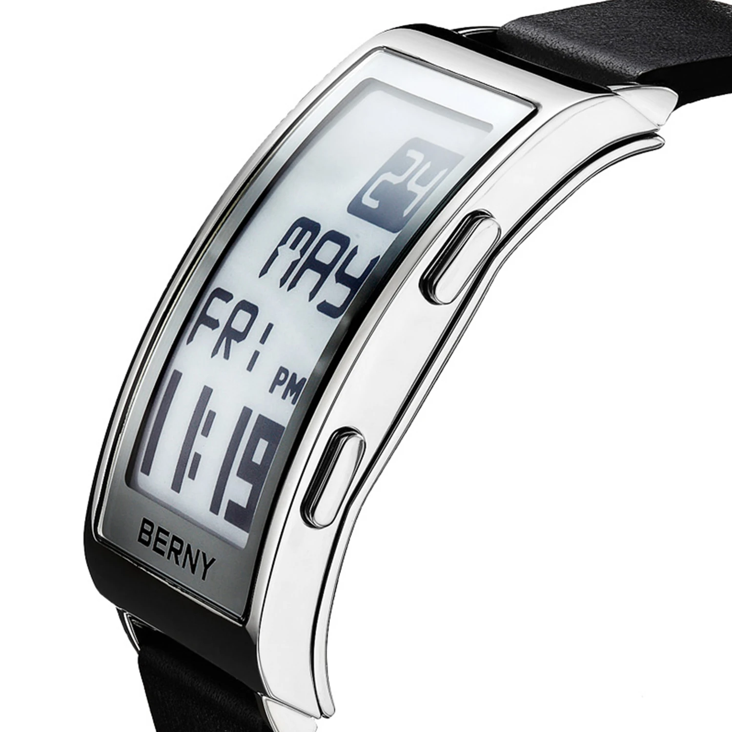  BERNY E002 Electronic Ink Display Digital Watch for Men