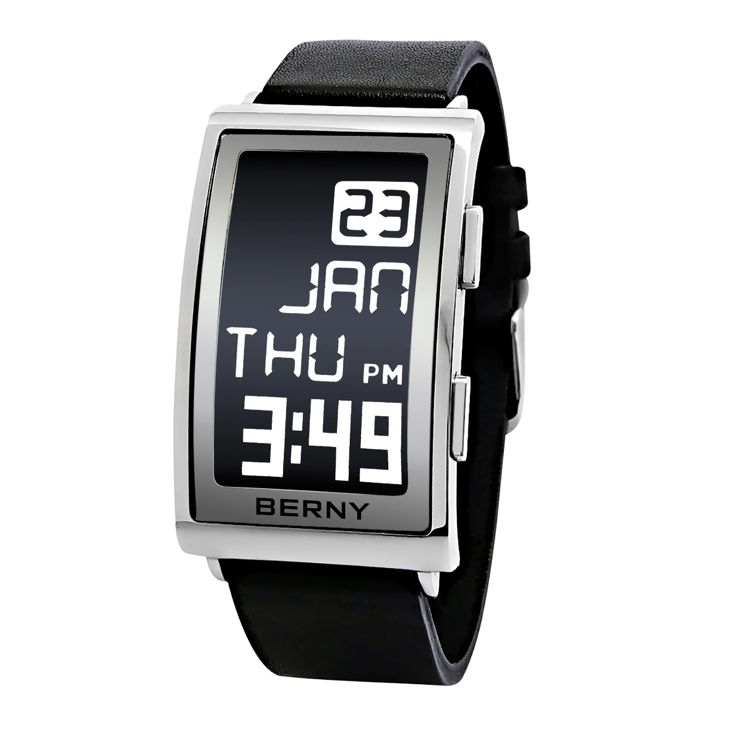  BERNY E002 Electronic Ink Display Digital Watch for Men