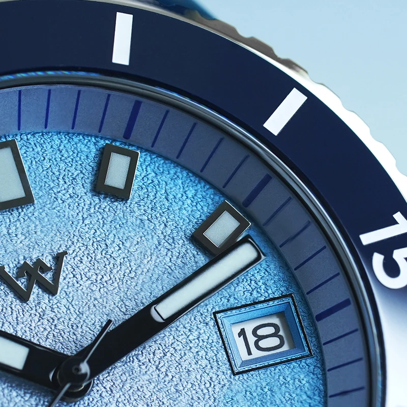 WM212 Mechanical Watch Gradient Dial, Sapphire Crystal & Ceramic Bezel