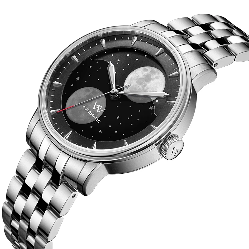 Welly Merck WM142 Twin Moons Moonphase Watch