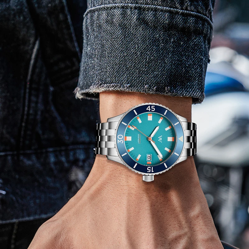 Welly Merck WM203 – NH35 Diver-Style Mechanical Watch