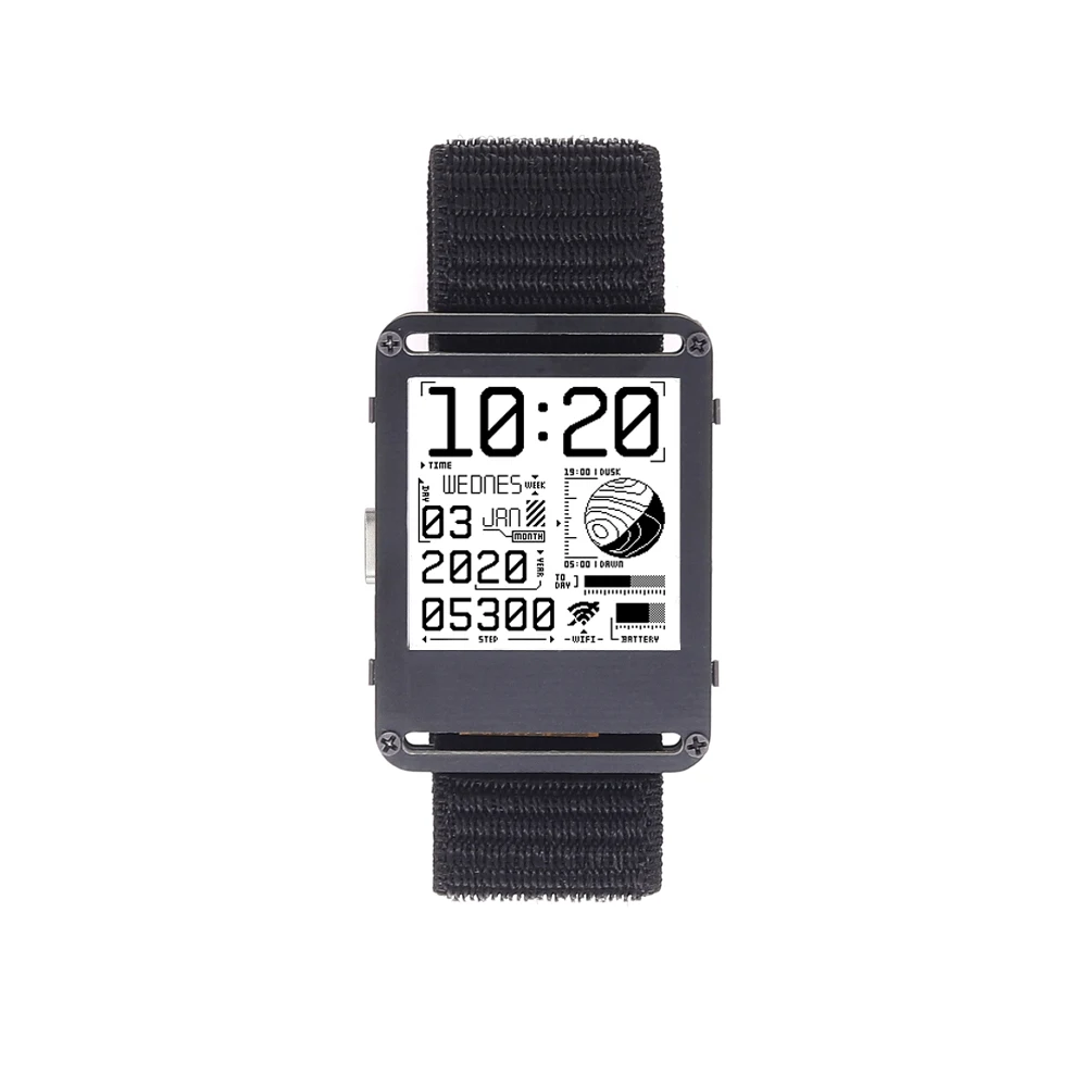 Watch V2.0 – Fully Programmable E-Ink Smartwatch with ESP32