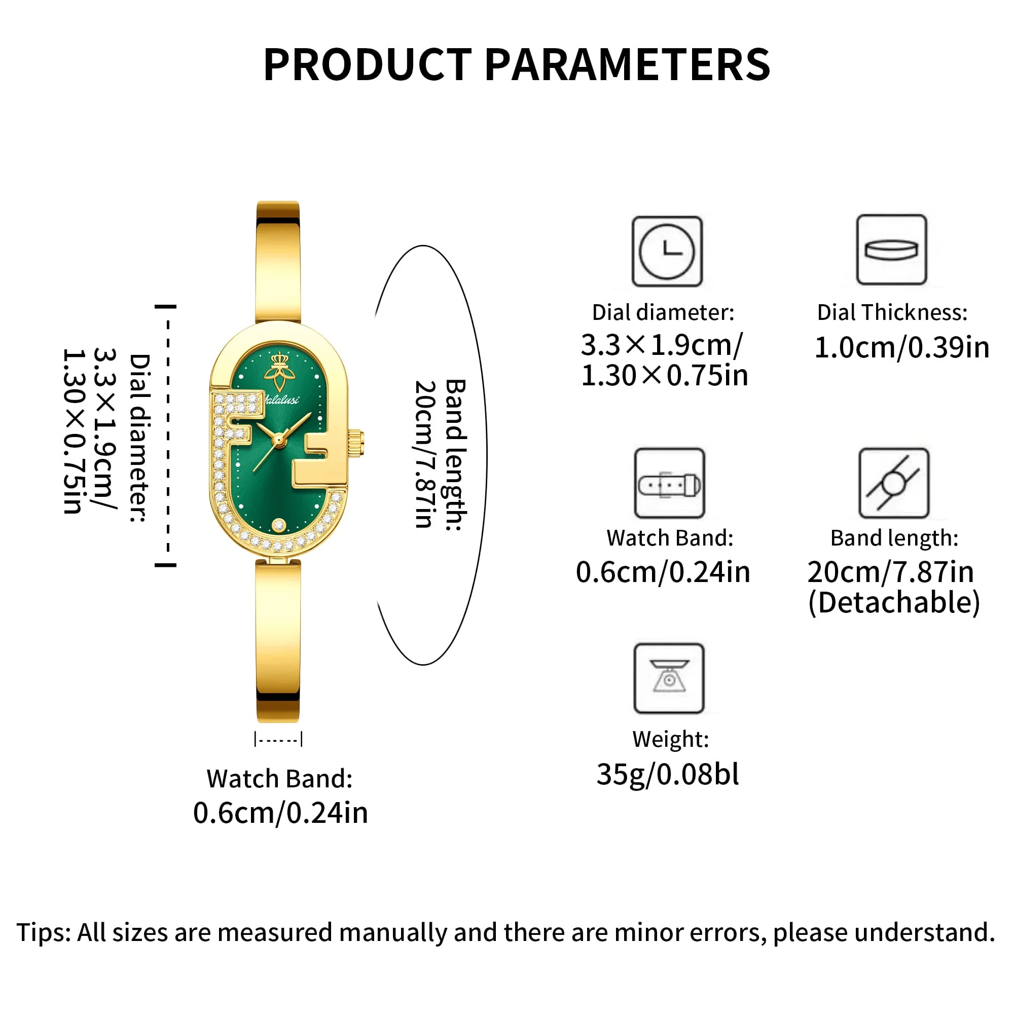 YaLaLuSi brand sparkling luxury ladies quartz watch, elegant temperament style, bracelet wristbands Ladies Gift