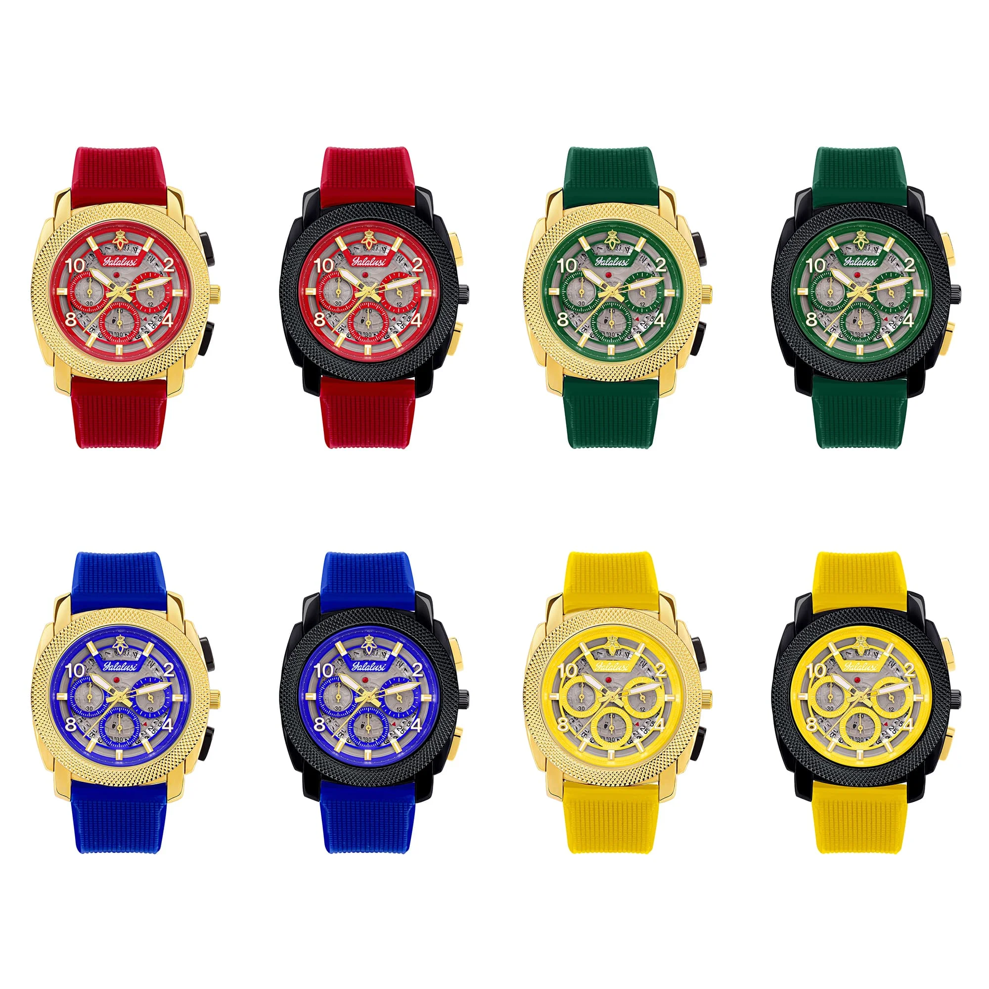 YaLaLuSi brand cool fashion men's quartz watch sports models business luxury watches gift box men's gifts