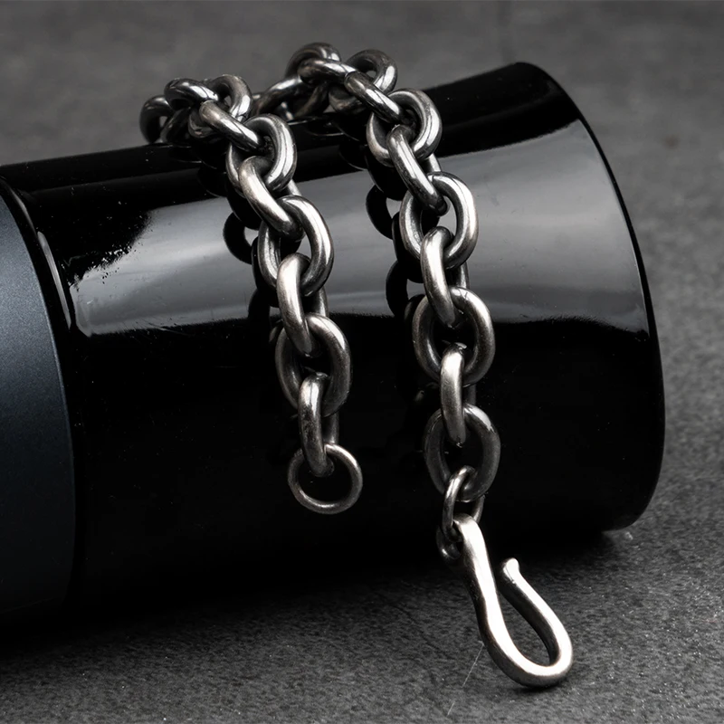 925 Silver bracelet for men women fashion Jewelry High quality brief