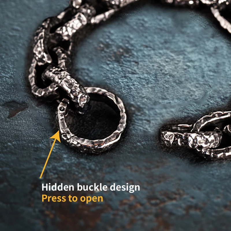 Scars of the North	Valhalla Chain bracelet for men Nordic Runes stainless steel  fashion Jewelry
