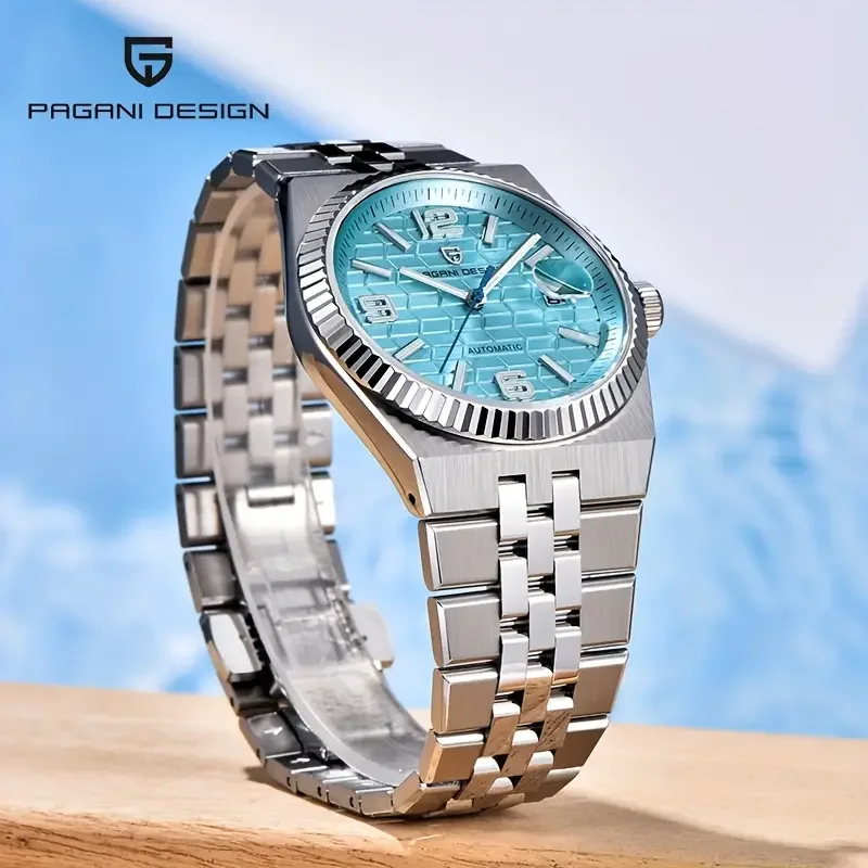 2025 New PAGANI DESIGN 40MM Men Mechanical Watch Top Brand Sapphire Glass Automatic Watch 100M Waterproof Luminous Watch for Men