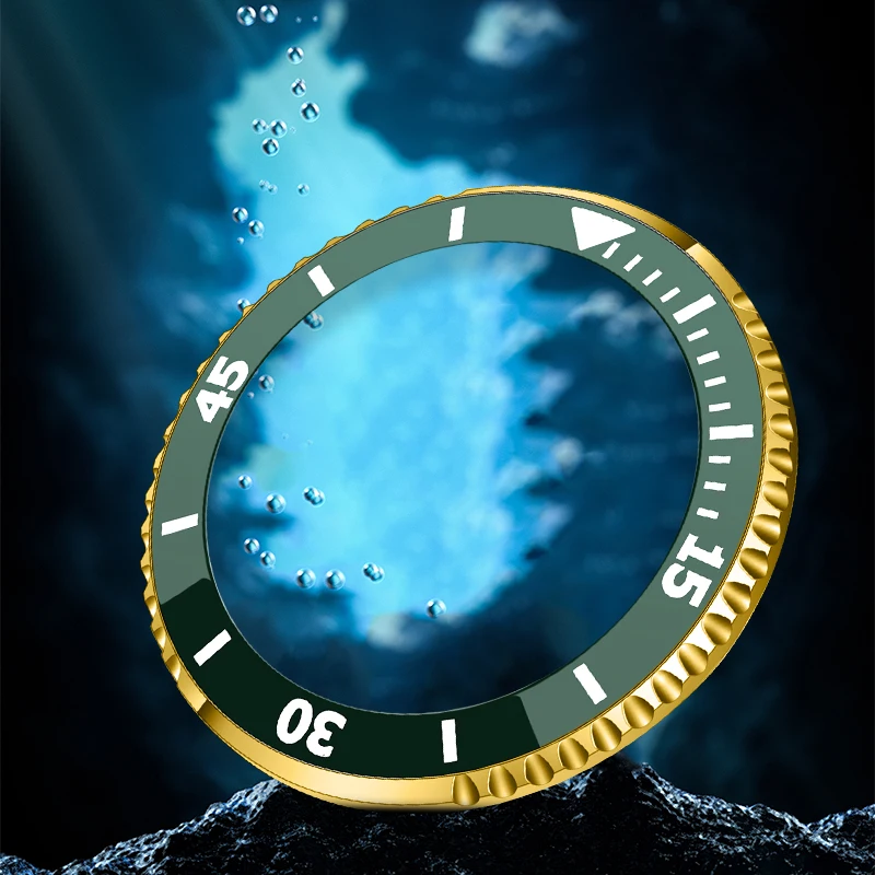 shanghai relogio masculino Men Watch 200m Diving Business Waterproof Fashion Automatic Mechanical Watch Ocean Series 3080
