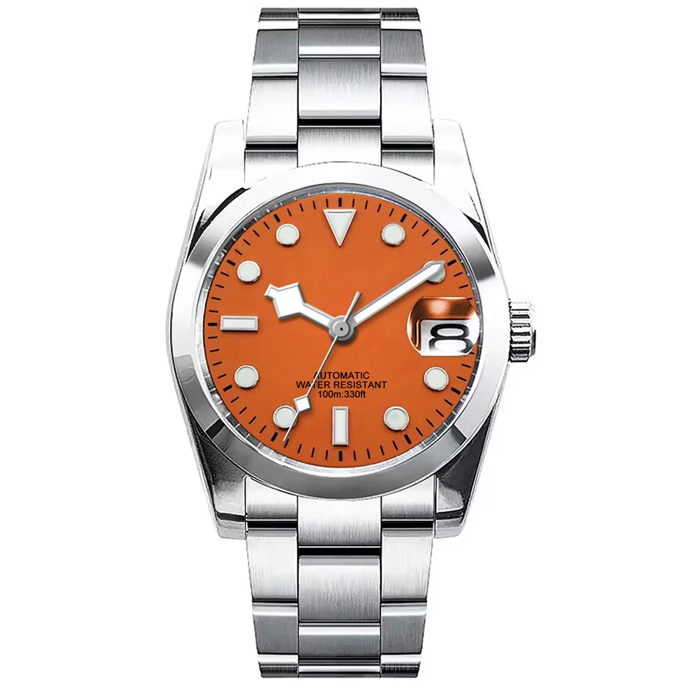 Luxury 39mm/36mm Men's Mechanical Watches NH35 Automatic Watch  Sapphire Stainless Steel  luminous 10Bar Waterproof Reloj