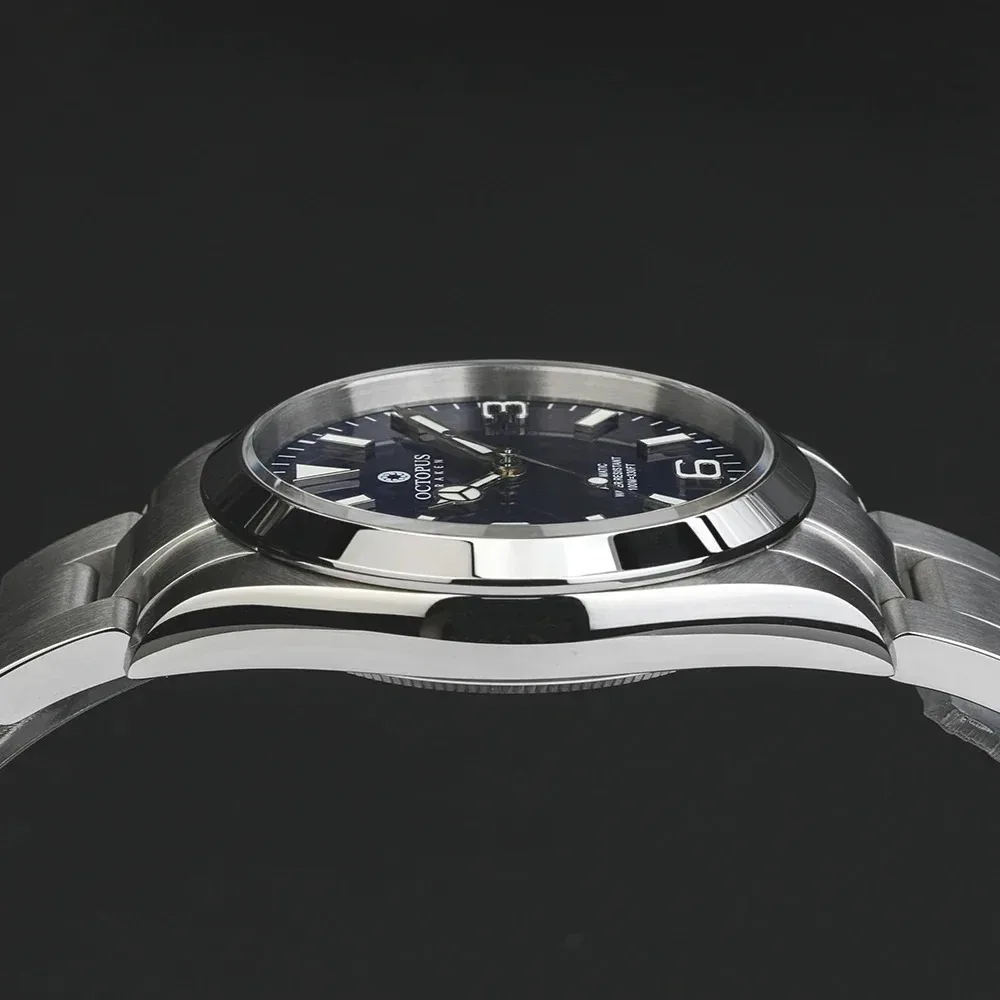 Octopus Kraken 36mm Vintage Watch PT5000 Automatic Movement Sapphire Crystal Luminous 10Bar Waterproof Mechanical Watches