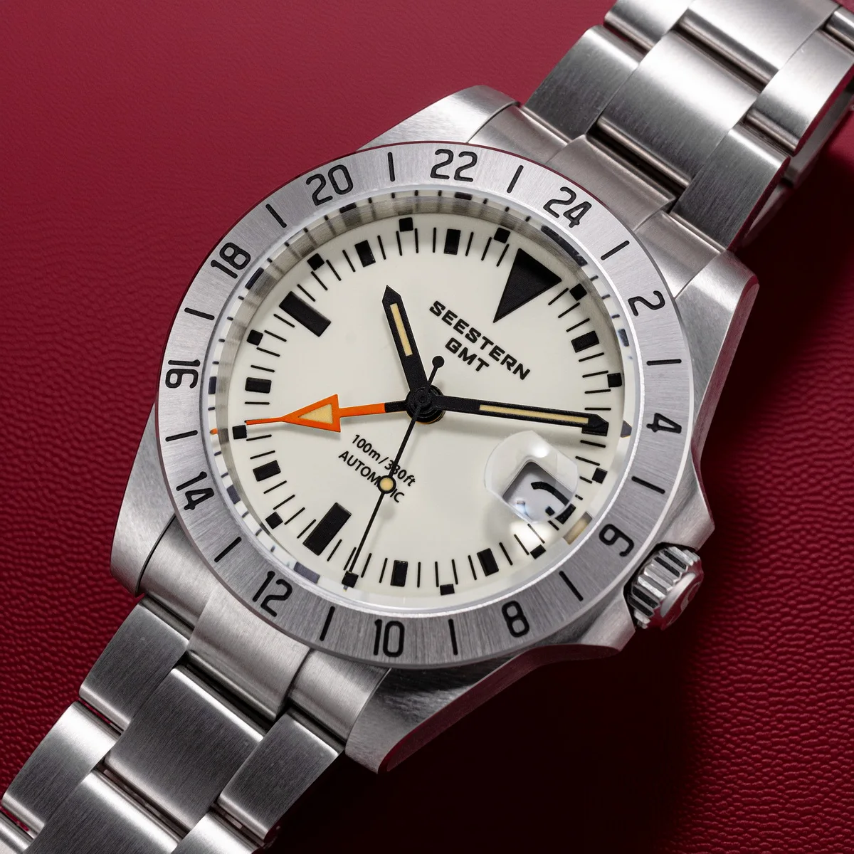 Seestern Vintage GMT Explorer Homage Watch