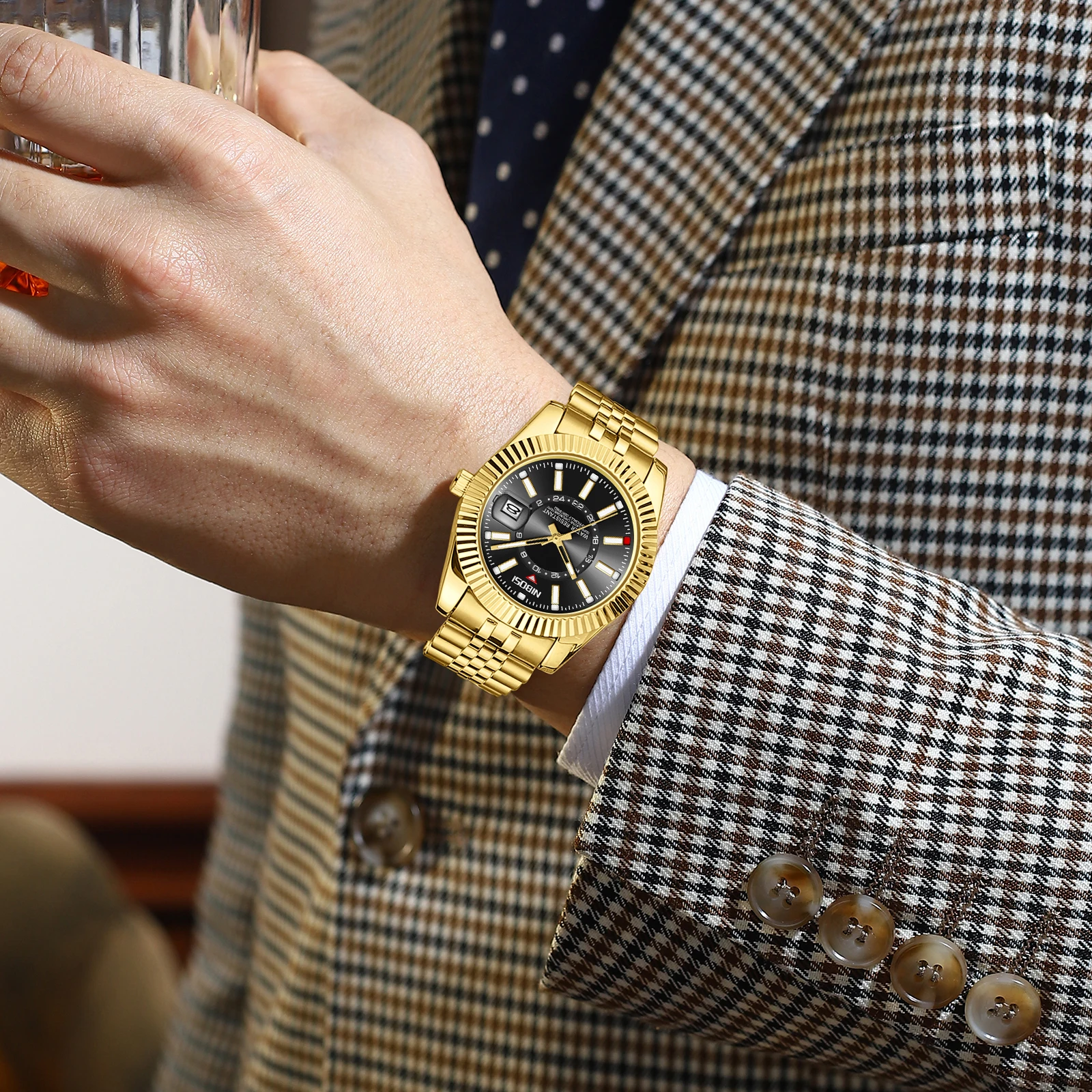 SAPPHERO Sky Dweller Homage Quartz Watch