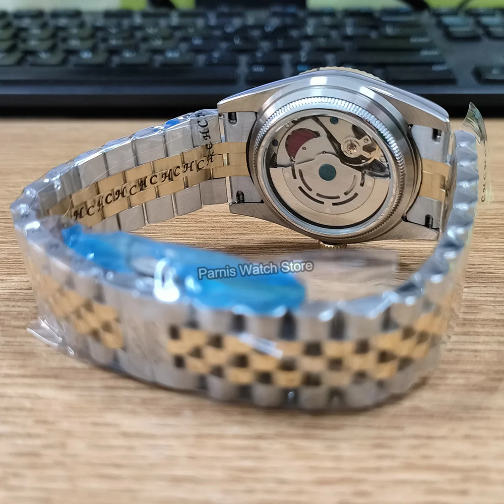 Parnis PA2112 Datejust Homage Watch