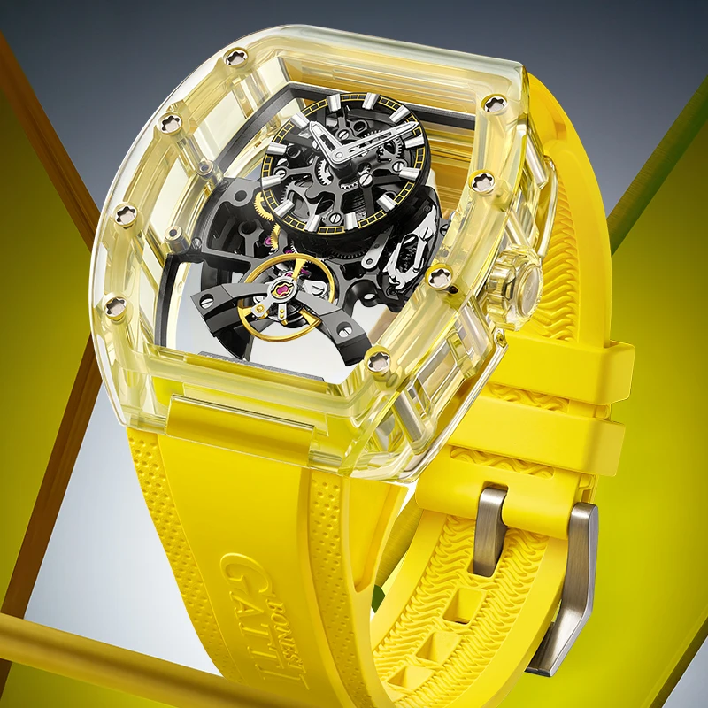 BONEST GATTI BG9960 Gravity Series Skeleton Automatic Watch